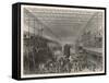 The Nave of the Great Exhibition Looking West-T. Sherrat-Framed Stretched Canvas