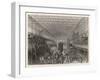 The Nave of the Great Exhibition Looking West-T. Sherrat-Framed Art Print