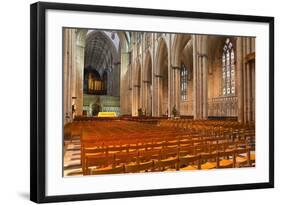 The Nave of York Minster-Julian Elliott-Framed Photographic Print