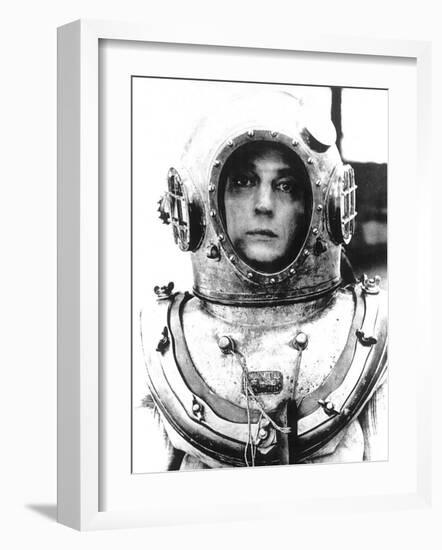 The Navigator, Buster Keaton, 1924-null-Framed Photo