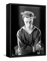 The Navigator, Buster Keaton, 1924-null-Framed Stretched Canvas