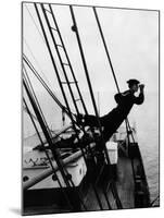 The Navigator, Buster Keaton, 1924-null-Mounted Photo