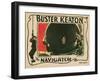 The Navigator, Buster Keaton, 1924-null-Framed Art Print