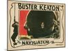 The Navigator, Buster Keaton, 1924-null-Mounted Art Print