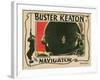 The Navigator, Buster Keaton, 1924-null-Framed Art Print