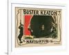 The Navigator, Buster Keaton, 1924-null-Framed Art Print