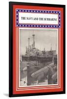The Navy and the Submarine-null-Framed Art Print