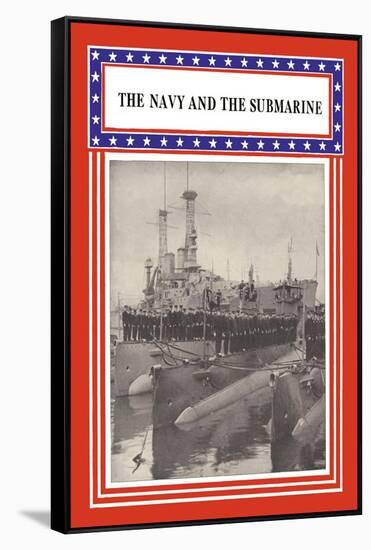 The Navy and the Submarine-null-Framed Stretched Canvas