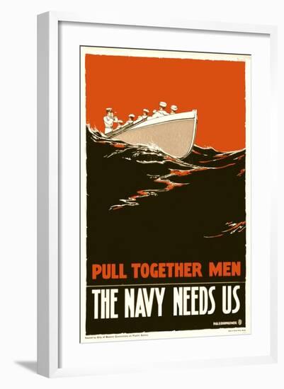 The Navy Needs Us-null-Framed Giclee Print