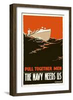 The Navy Needs Us-null-Framed Giclee Print