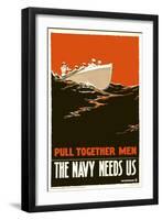 The Navy Needs Us-null-Framed Premium Giclee Print