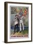 The Navy Needs You! U.S. Navy Recruiting Station Poster-James Montgomery Flagg-Framed Giclee Print