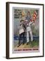 The Navy Needs You! U.S. Navy Recruiting Station Poster-James Montgomery Flagg-Framed Giclee Print