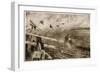 The Navy's 'Wild Ducks': the Start of the First of the Great Air-Raids on the Zeebrugge-Ostend-English School-Framed Giclee Print