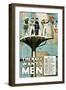 The Navy Wants Men, 1915-null-Framed Giclee Print