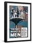 The Navy Wants Men-Mortimer Co-Framed Art Print