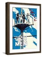 The Navy Wants Men-null-Framed Art Print