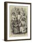 The Nawab of Junagadh and His Court-Godefroy Durand-Framed Giclee Print