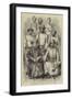 The Nawab of Junagadh and His Court-Godefroy Durand-Framed Giclee Print