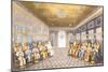 The Nawabs and Kings of Oudh in a Palace Interior with their Servants in Attendance, C.1800-null-Mounted Giclee Print