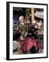 The Naxi Orchestra Pracisting by the Black Dragon Pool, Lijiang, Yunnan Province, China-Doug Traverso-Framed Photographic Print