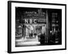 The NBC Studios in the New York City in the Snow at Night-Philippe Hugonnard-Framed Photographic Print