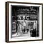 The NBC Studios in the New York City in the Snow at Night-Philippe Hugonnard-Framed Photographic Print