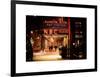 The NBC Studios in the New York City in the Snow at Night-Philippe Hugonnard-Framed Art Print