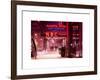 The NBC Studios in the New York City in the Snow at Night-Philippe Hugonnard-Framed Art Print