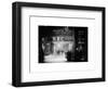 The NBC Studios in the New York City in the Snow at Night-Philippe Hugonnard-Framed Art Print