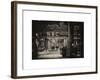 The NBC Studios in the New York City in the Snow at Night-Philippe Hugonnard-Framed Art Print