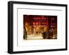 The NBC Studios in the New York City in the Snow at Night-Philippe Hugonnard-Framed Art Print