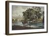 The Nearest Way in Summertime-Currier & Ives-Framed Giclee Print