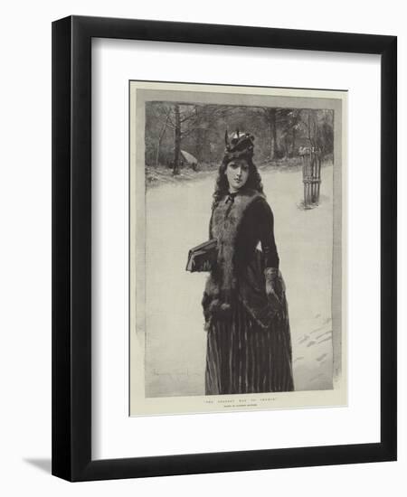 The Nearest Way to Church-Davidson Knowles-Framed Giclee Print