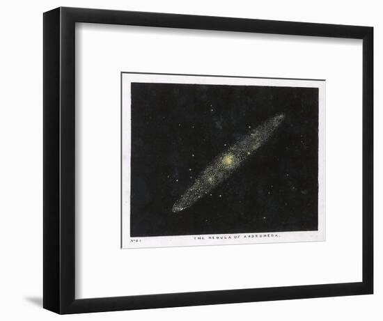 The Nebula of the Constellation Andromeda-Charles F. Bunt-Framed Art Print