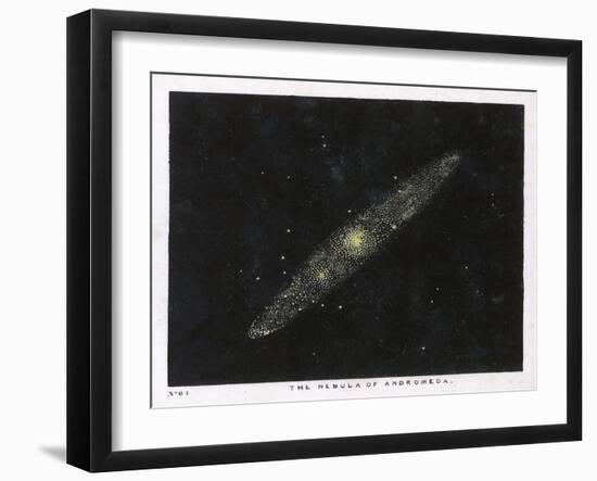 The Nebula of the Constellation Andromeda-Charles F. Bunt-Framed Art Print