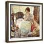 The Necklace-Richard Edward Miller-Framed Giclee Print