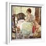 The Necklace-Richard Edward Miller-Framed Giclee Print