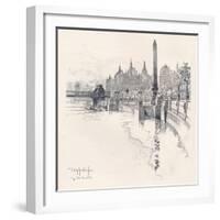 The Needle, C1902-Tony Grubhofer-Framed Giclee Print