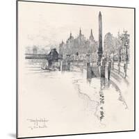 The Needle, C1902-Tony Grubhofer-Mounted Giclee Print