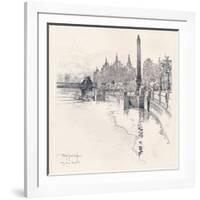 The Needle, C1902-Tony Grubhofer-Framed Giclee Print