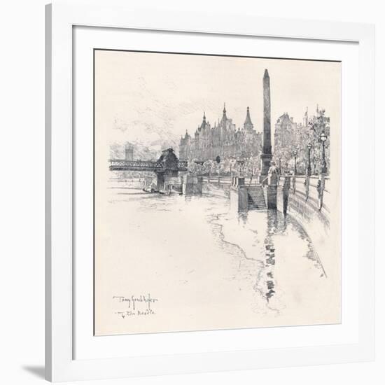 The Needle, C1902-Tony Grubhofer-Framed Giclee Print