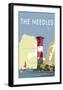 The Needles - Dave Thompson Contemporary Travel Print-Dave Thompson-Framed Giclee Print