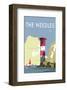 The Needles - Dave Thompson Contemporary Travel Print-Dave Thompson-Framed Giclee Print