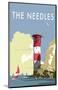 The Needles - Dave Thompson Contemporary Travel Print-Dave Thompson-Mounted Giclee Print