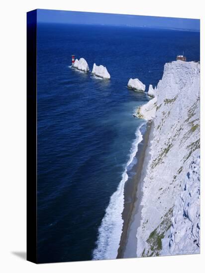 The Needles, Isle of Wight, UK-David Hunter-Stretched Canvas