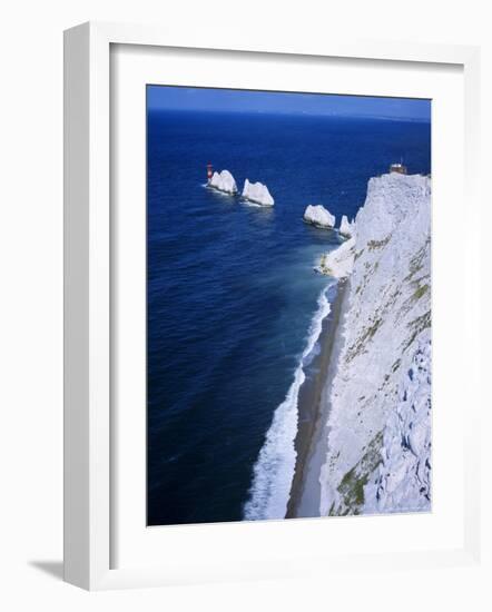 The Needles, Isle of Wight, UK-David Hunter-Framed Photographic Print