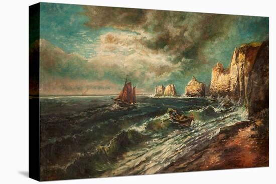 The Needles, Isle of Wight-Thomas Grimshaw-Stretched Canvas