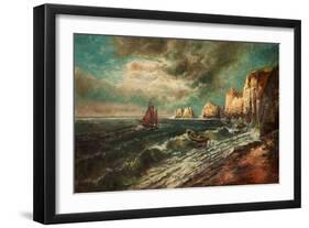 The Needles, Isle of Wight-Thomas Grimshaw-Framed Giclee Print