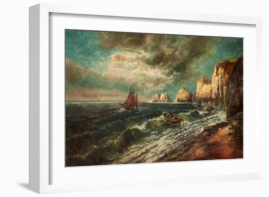 The Needles, Isle of Wight-Thomas Grimshaw-Framed Giclee Print